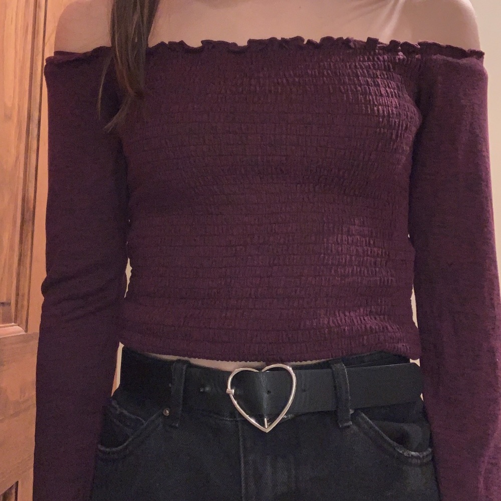 Hollister Off The Shoulder Long Sleeve